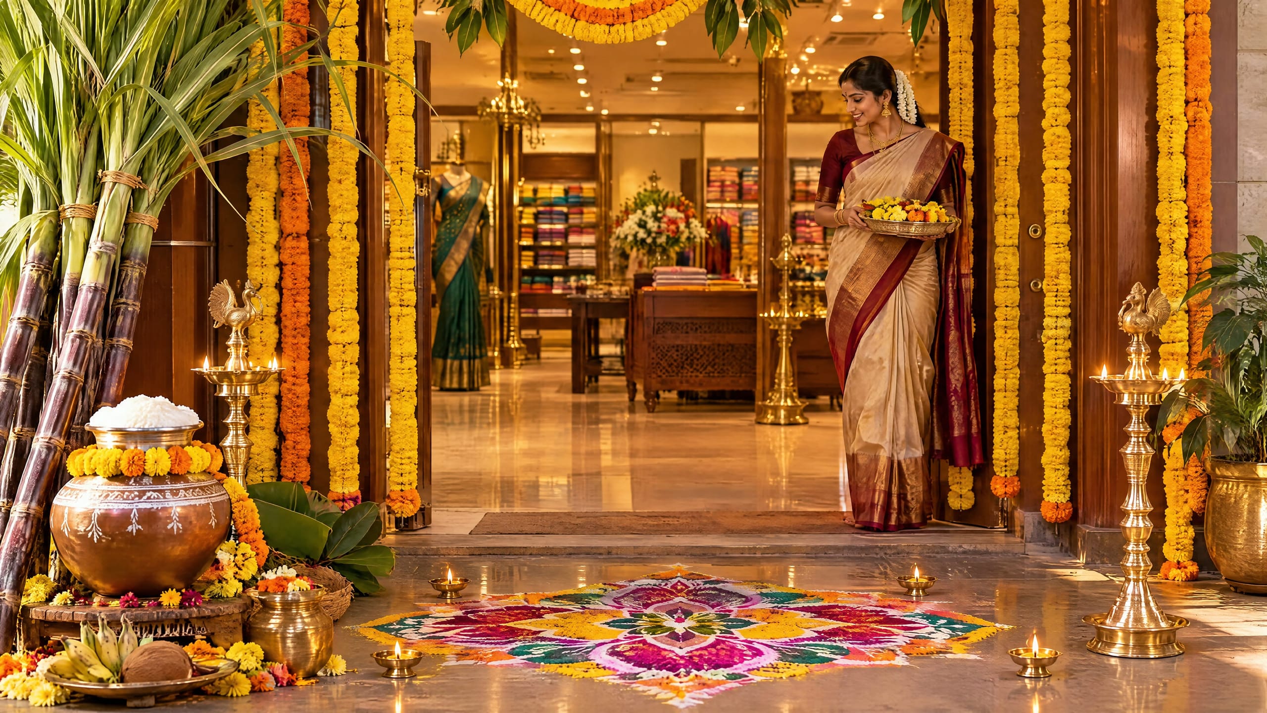 South India festival marketing calendar: Pongal to Deepavali